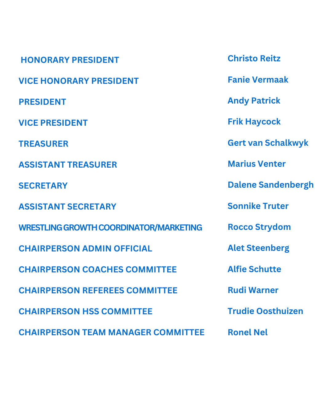 EXECUTIVE MANAGEMENT